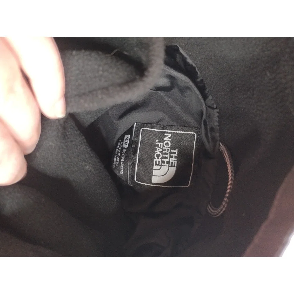 The North Face HyVent Boys Medium Gray Black Triclimate‎ Jacket no hood